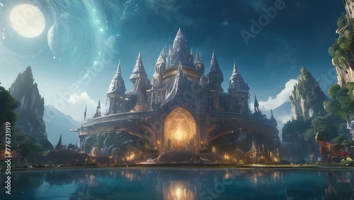 View of the kingdom of the mystic realm