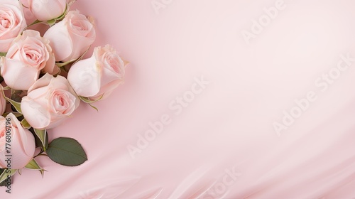 delicate pastel pink background