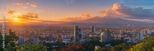 Great City in the World Evoking San Salvador in El Salvador