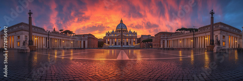 Great City in the World Evoking Vatican City in Vatican