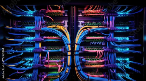 center structured cabling