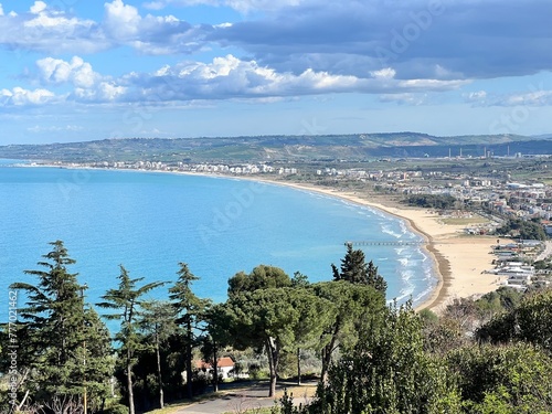 Spiaggia di Vasto Marina. Abruzzo, Italia