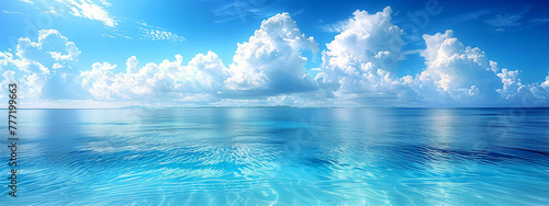 Beautiful sea summer landscape in Maldives