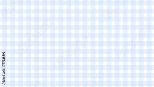 White and blue plaid pattern classic background