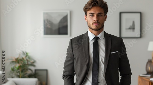 Elegant formal wear for men exudes sophistication with tailored suits, crisp dress shirts, polished shoes, and sleek accessories, perfect for upscale events and professional settings. 