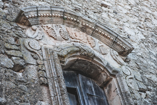 Window of an old church