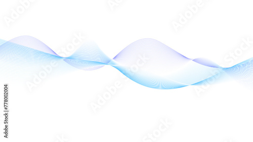 Modern abstract glowing wave background. purple green blue wavy tech lines abstract white background illustration.