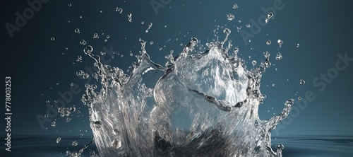 water splash waves, clear, fresh, aqua 139