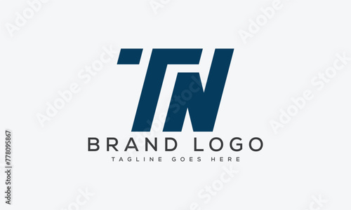 letter TN logo design vector template design for brand