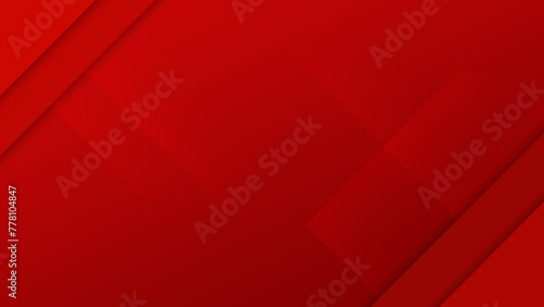 modern red abstract geometric background