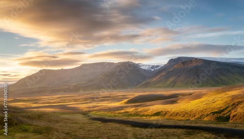 highlands in southern iceland taken in august 2020