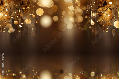 glittery blurry dimmed lights for bokeh background