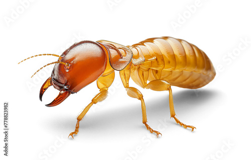 Termite, side view, isolated on transparent background