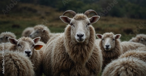 Concealed predator adopts sheep guise