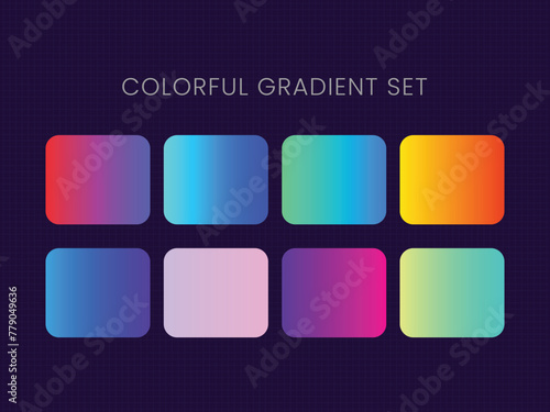Abstract Set, collection, background with gradient color. Abstract gradient background. Blue, violet, purple color texture pattern. Blur fluid seamless pattern. Miss the blue sky. blue sky backgrond. 