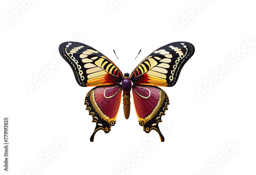 Mariposa colorida
