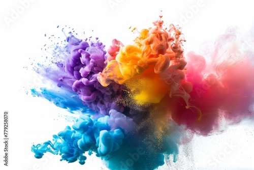 Color splash, Color explosion