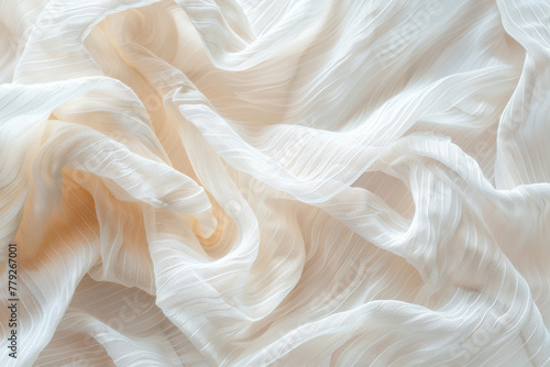An illustration of cotton batiste texture, 32k, full ultra HD, high resolution