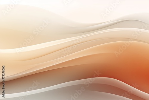 Tan gray white gradient abstract curve wave wavy line background for creative project or design backdrop background