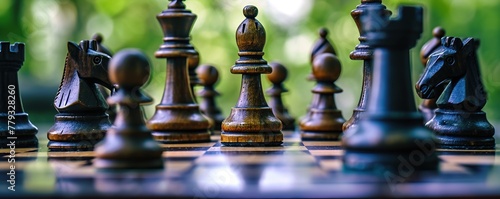 chess game to sharpen the brain and playing strategy