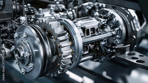 Describe the function and operation of a differential in a vehicle's drivetrain, including its role in cornering and traction control. 