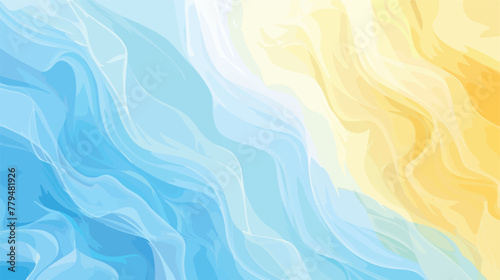 Light Blue Yellow vector abstract bright pattern.