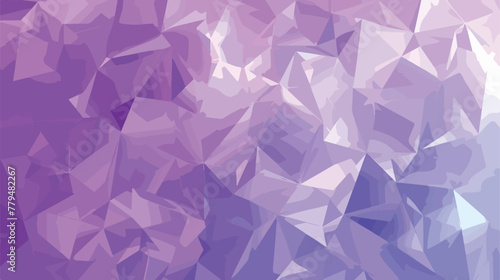 Light Purple vector shining triangular cover. Elegant