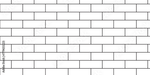 White brick wall background. Architecture construction stone block brick wallpaper. seamless building cement concrete wall grunge background. 