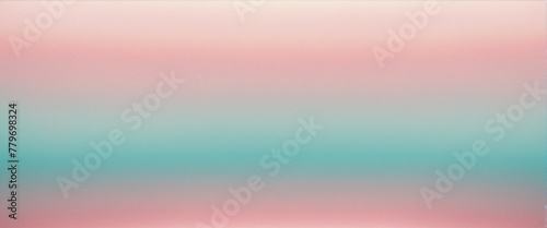 Smooth gradient bright colors background with pastel pink and turquoise colors