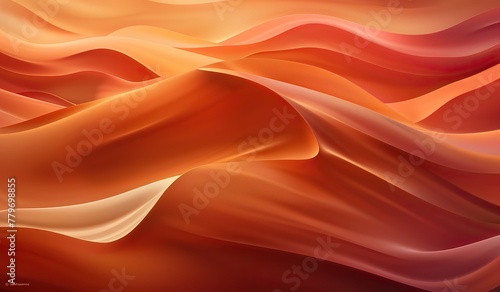 Abstract warm-toned wave patterns for contemporary design