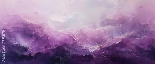 Lavender mist weaving through a captivating canvas of deep aubergine and pastel pink.