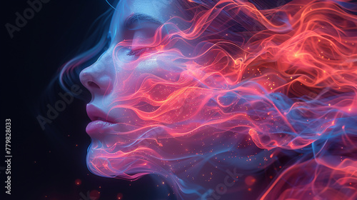 Holographic human anatomy exploring the sense of taste and smell