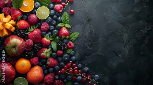 Organic Fruit Arrangement