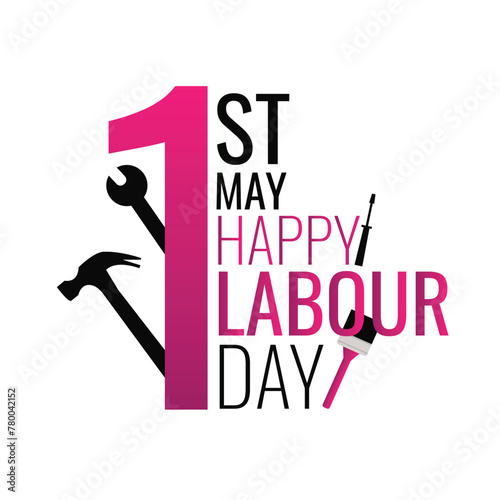 Labour day 1st may post design template