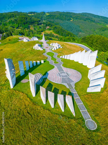 Kadinjaca memorial complex in Serbia