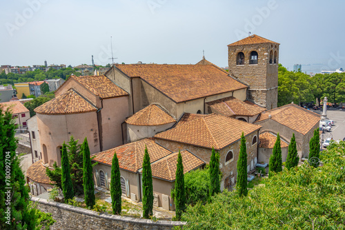 Cathedral of San Giusto Martire in Italian town Trieste