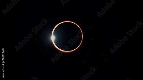 Total solar eclipse natural phenomena commercial vector