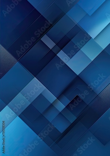 Elevate your business aesthetics with this modern background design featuring abstract geometric squares in a blue gradient