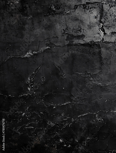 Black background, dark grunge texture, dark gray gradient