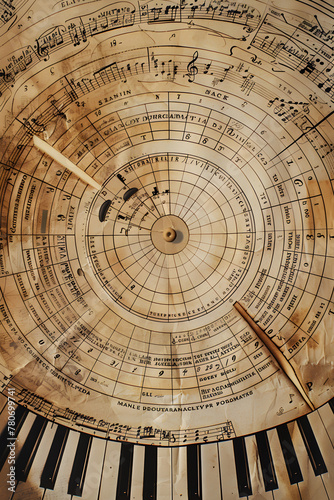 Comprehensive Circular Chart of Music Theory, Illustrated and Detailed