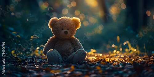Teddy Bear on the Grass