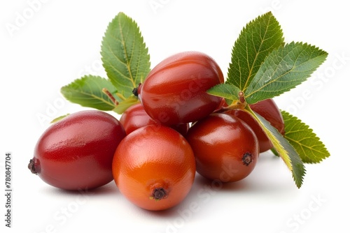 Unabi fruits isolated on white background