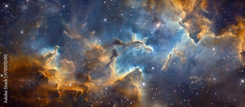 Observing the stunning Taraga Nebula, a fascinating star-forming region located in the constellation