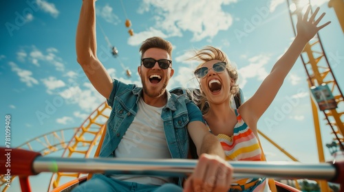 A breathtaking roller coaster ride for two. fun first date activities for men and women in summer