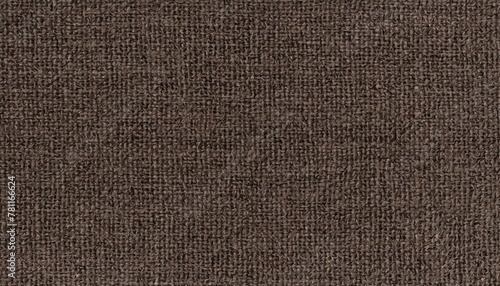 seamless rough canvas or linen burlap background texture in vintage dark beige brown closeup of tileable nubby hand woven heavy boucle surface pattern a high resolution fabric 3d rendering backdrop