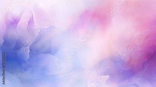 Ethereal abstract image resembling a watercolor blend with soft waves, ideal for dreamy and peaceful themes