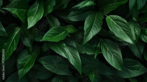 Dense foliage photograph with green leaves offering a moody and atmospheric feel suitable for background or concept imagery