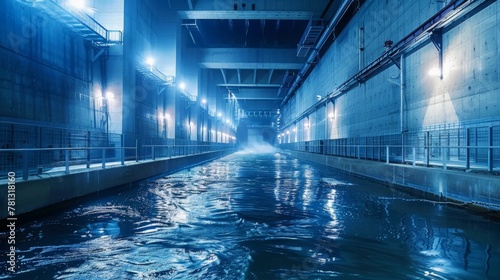 Dive into the heart of energy production, where nuclear reactors and hydroelectric dams