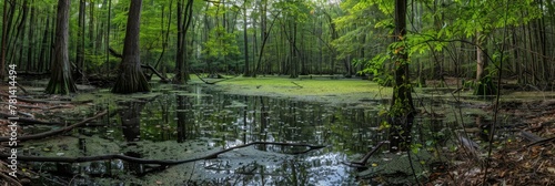 Southern Swamps, Beautiful Swamp, Natural Bog, Marsh, Mire, Southern Wetland, Morass