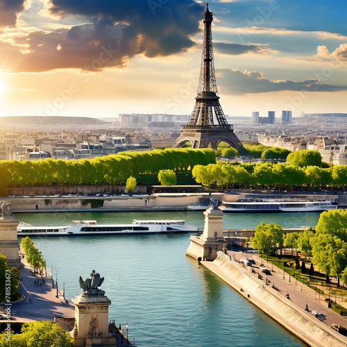 Paris—the City of Light! It's impossible to think of Paris without conjuring images of the majestic Eiffel Tower standing tall against the sky, a symbol of both France and human ingenuity. 